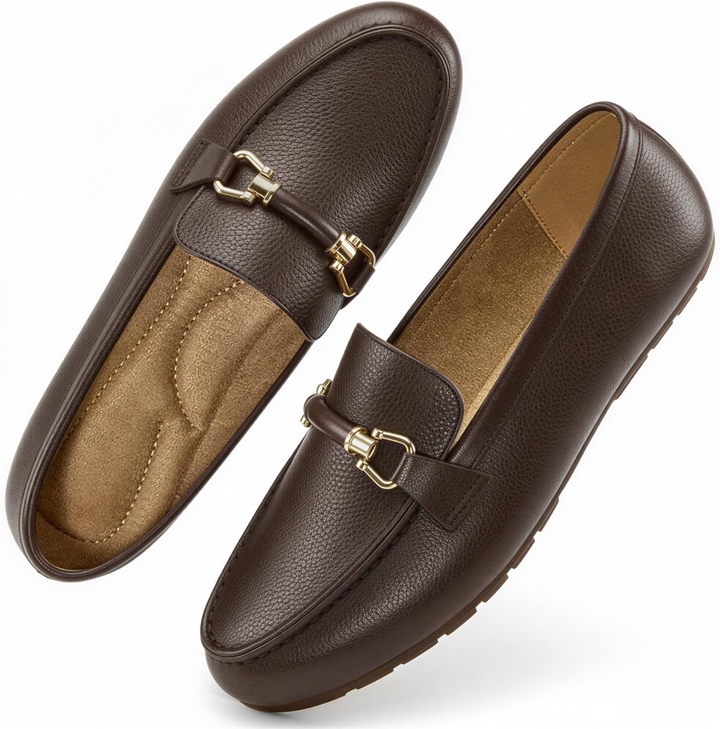 HARENCE Loafers for Women: Comfortable Slip On Business Flats