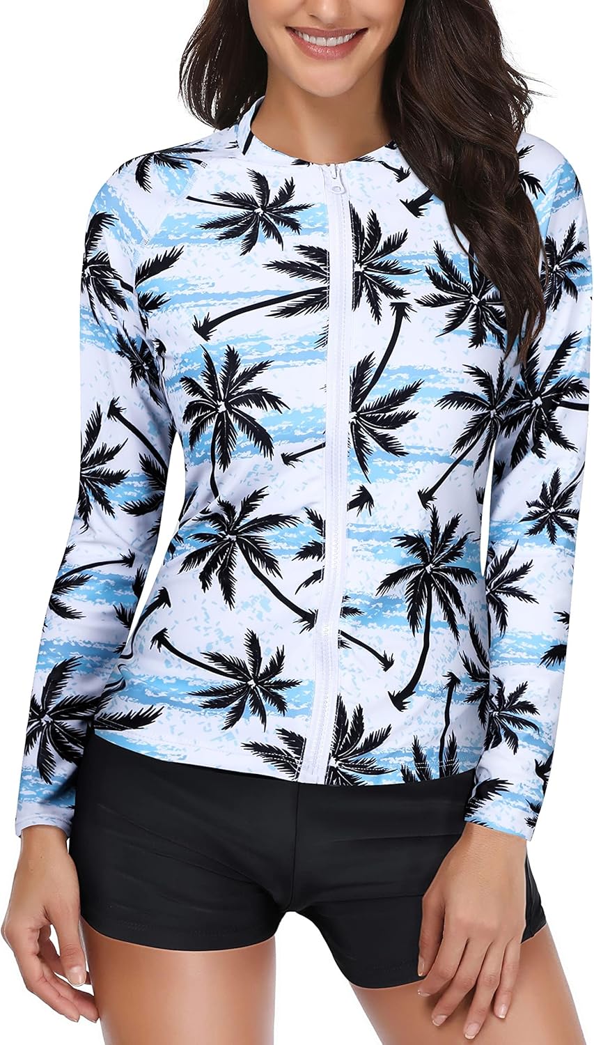 Holipick Women 2 Piece Long Sleeve Rash Guard Swimsuit Review