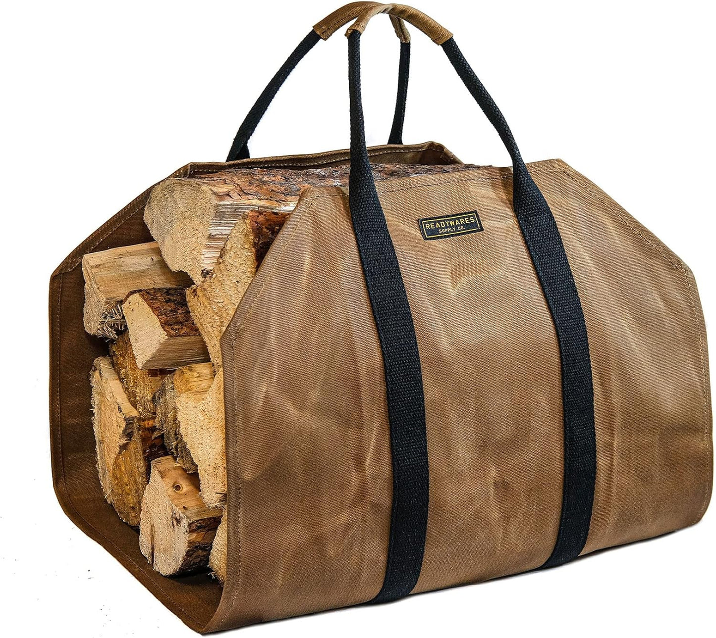 Durable Tan Firewood Carrier by Readywares