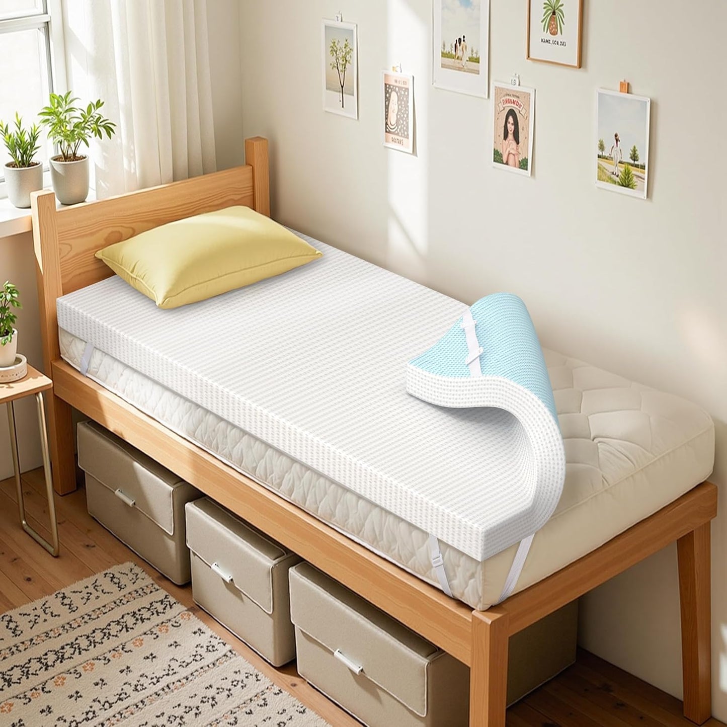 SyMax Twin Mattress Topper for Ultimate Comfort and Support