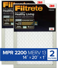 Filtrete 14x20x1 MERV 13 Air Filter for Home HVAC Systems
