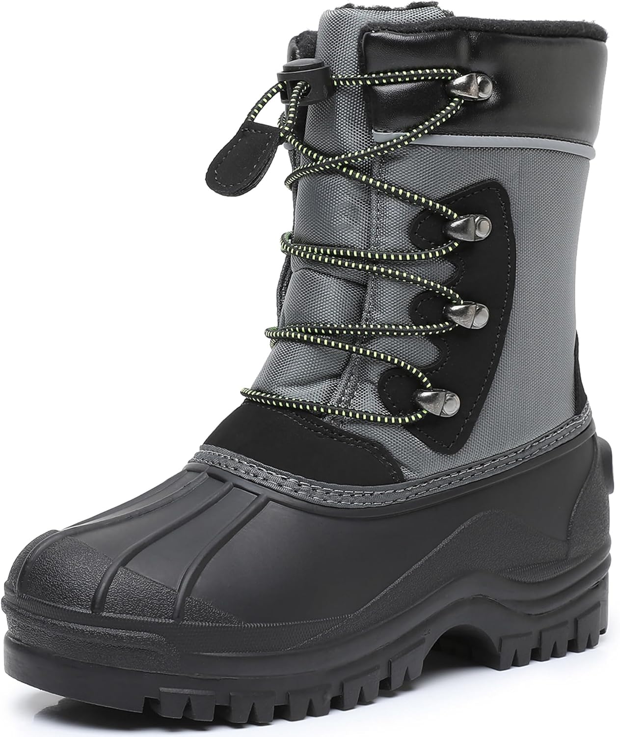 Felabo Kids Snow Boots with Warm Lining & Anti-Slip Sole