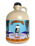 Barred Woods Maple Half Gallon Jug - Organic Vermont Maple Syrup