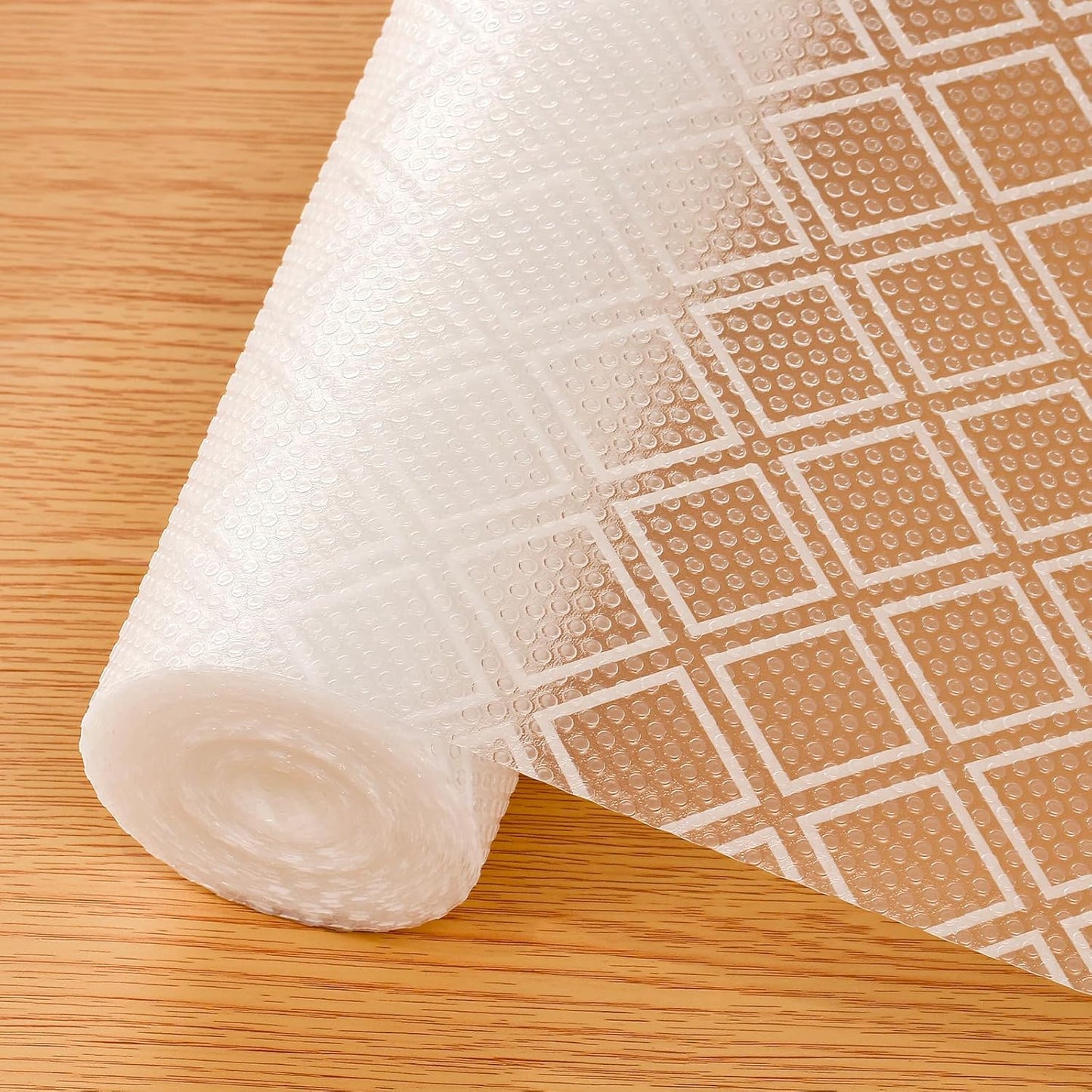 Shelf Liners for Kitchen Cabinets - Non Adhesive and Waterproof