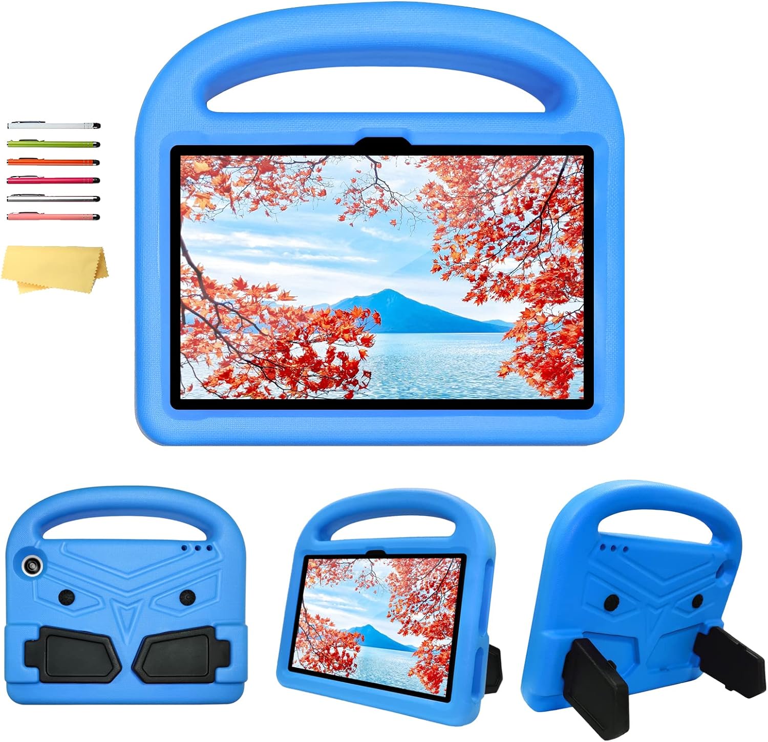 Kindle Fire 7 Tablet Cover for Kids with Kickstand Handle