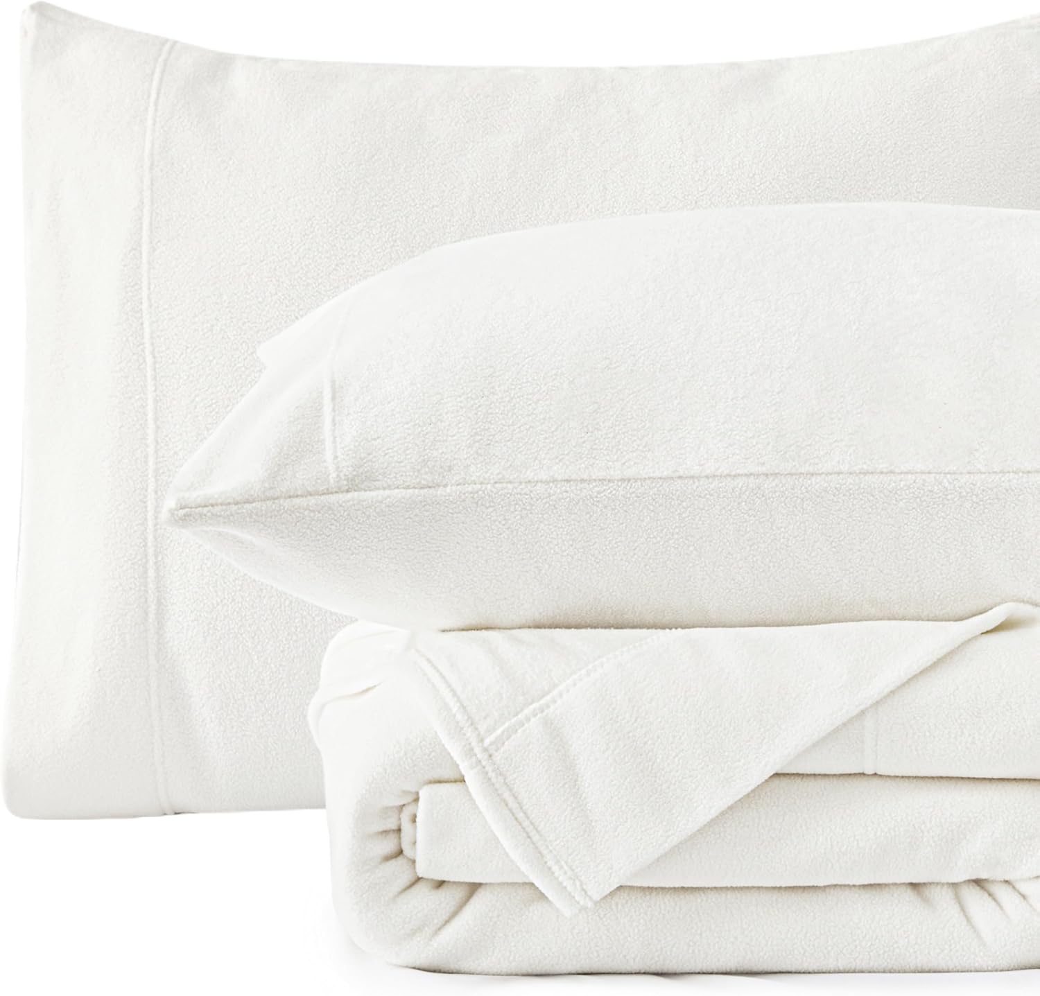 Love's Cabin Micro Fleece Full Sheet Set for Cozy Warmth