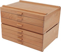 Artists Storage Chests - Premium Studio Organizer for Paints & Brushes