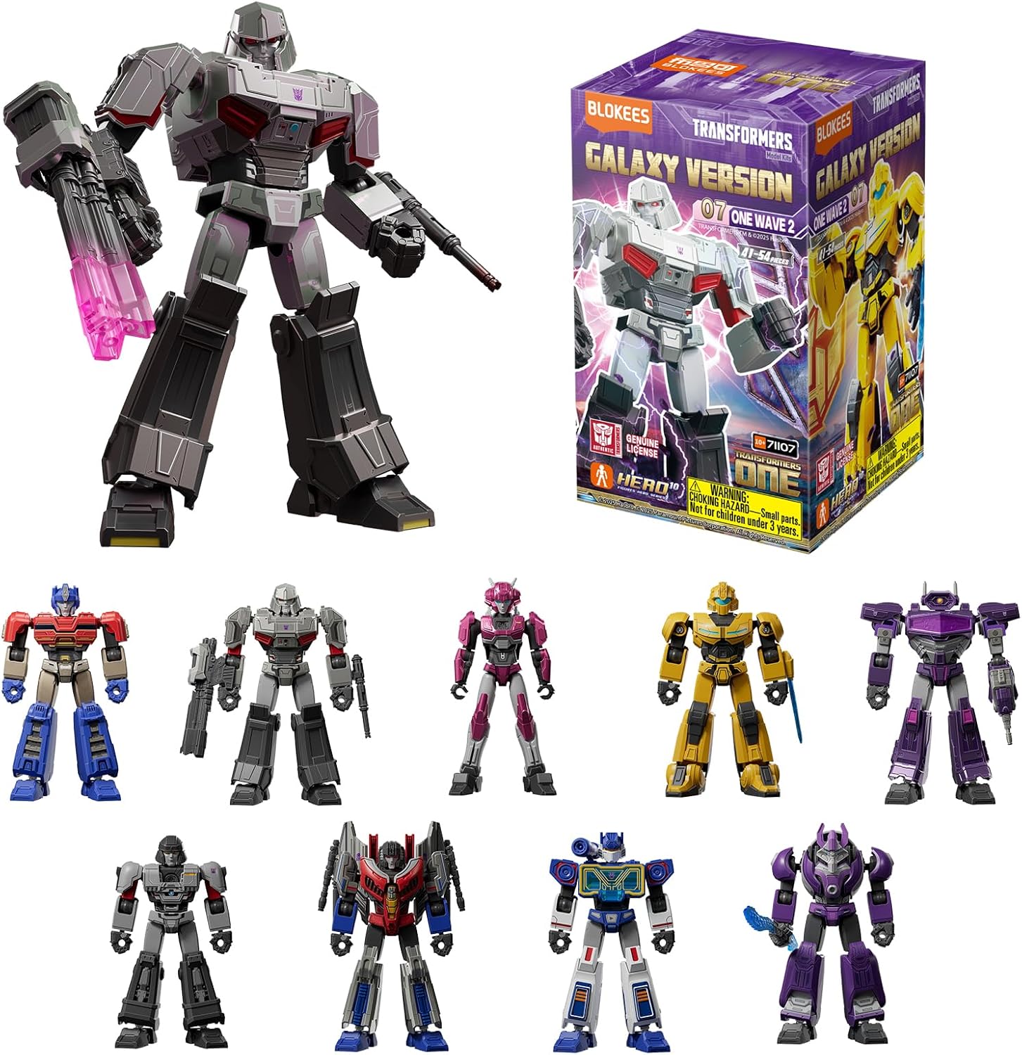 BLOKEES Transformers Galaxy Version 07 Model Kits Review