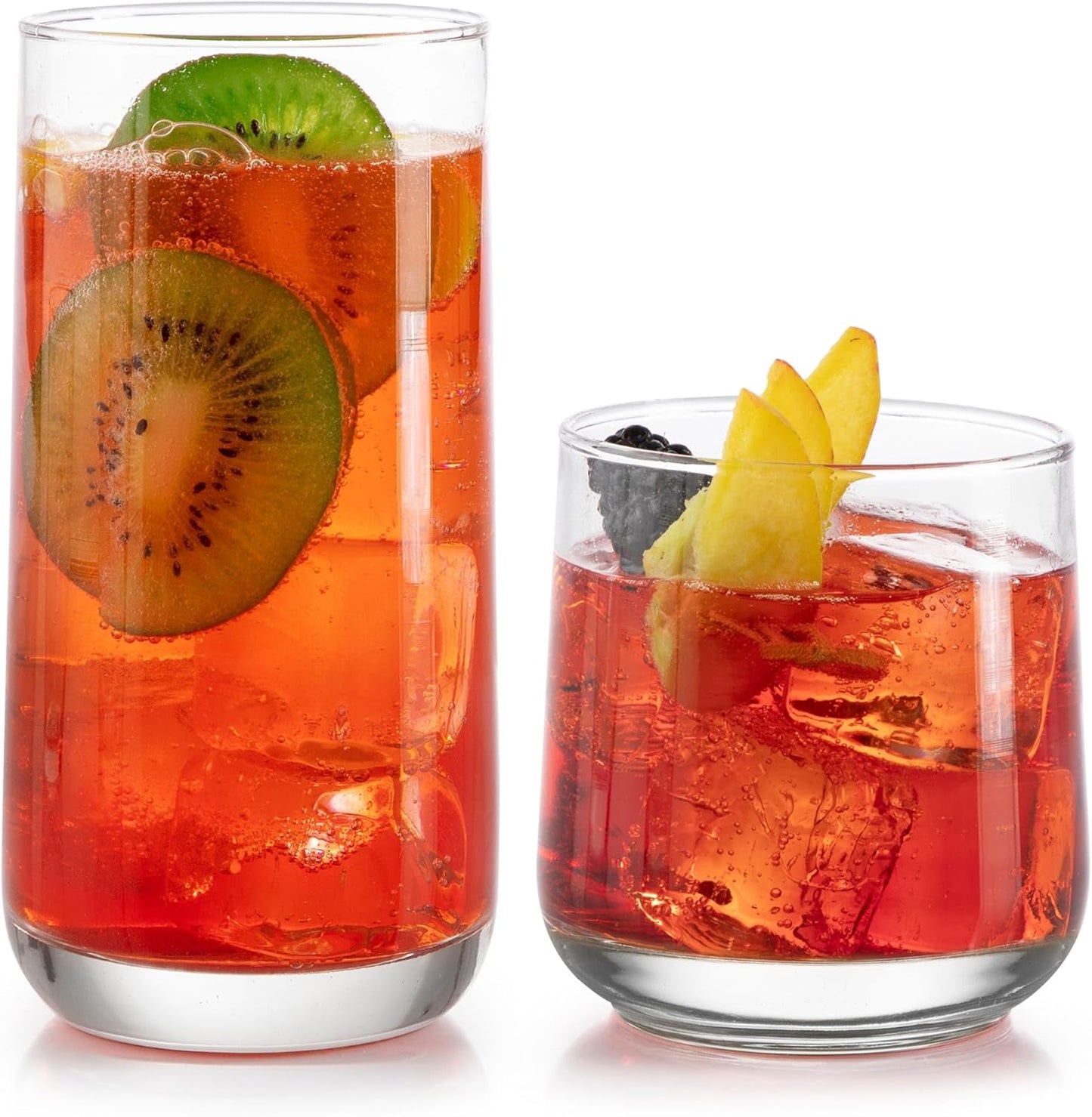 Libbey Ascent Tumbler and Rocks Glass Set for Elegant Hosting