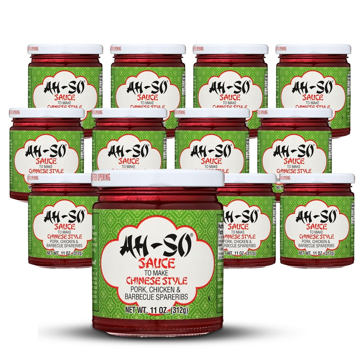 Ah-So Chinese Style Barbecue Sauce - Flavorful 11 Ounce Pack