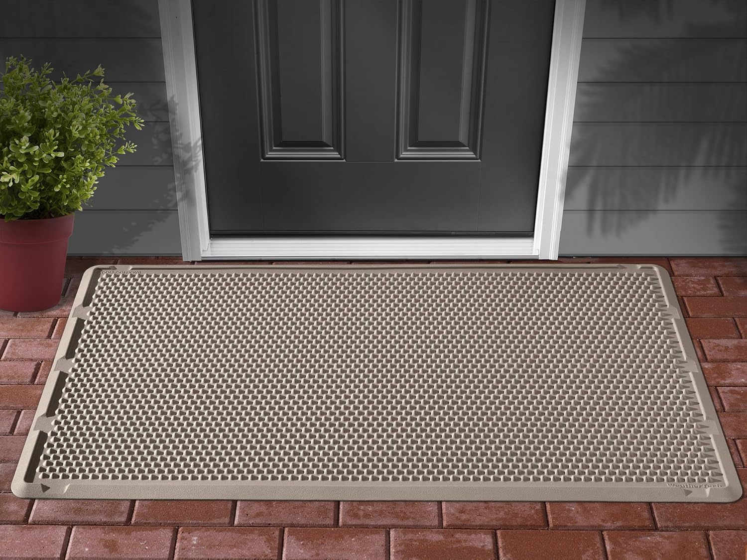 WeatherTech Outdoor Mat with Scraper Edge for All Seasons