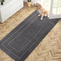 Dirt Trapping Door Mat 32in x 70in, Non-Slip and Washable