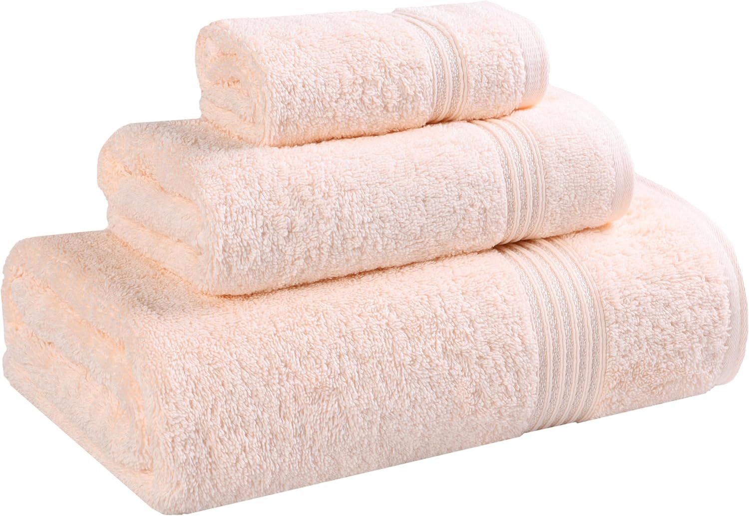 Superior Egyptian Cotton 3-Piece Towel Set for Luxurious Comfort