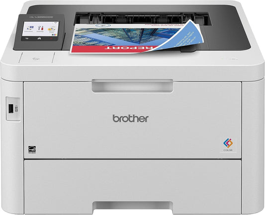 Brother Wireless Color Printer, Laser Quality Output, Duplex, NFC, Ethernet