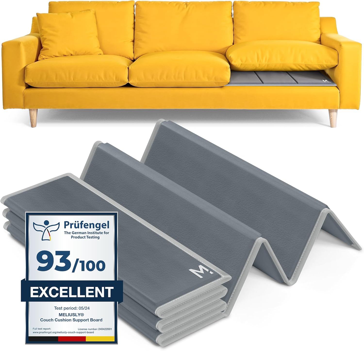 Meliusly Heavy Duty Couch Cushion Support for Sagging Cushions