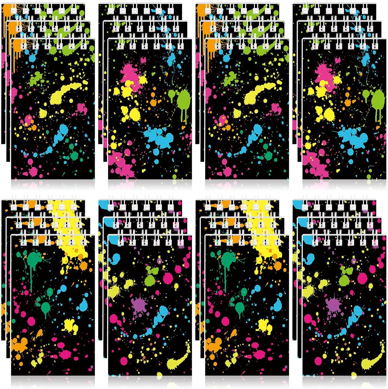 Faccito Neon Glow Mini Notebooks Set