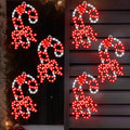 6 Pack Christmas Window Decorations by HappyAlley for Joyful Nights
