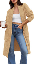Long Cardigans for Women Knee Length Oversized Knit - Cozy Layer