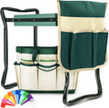 Garden Bench for Kneeling and Sitting Foldable Kneeler - Heavy Duty