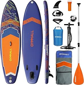 Inflatable Stand Up Paddle Board for All Skill Levels - GYMMALL