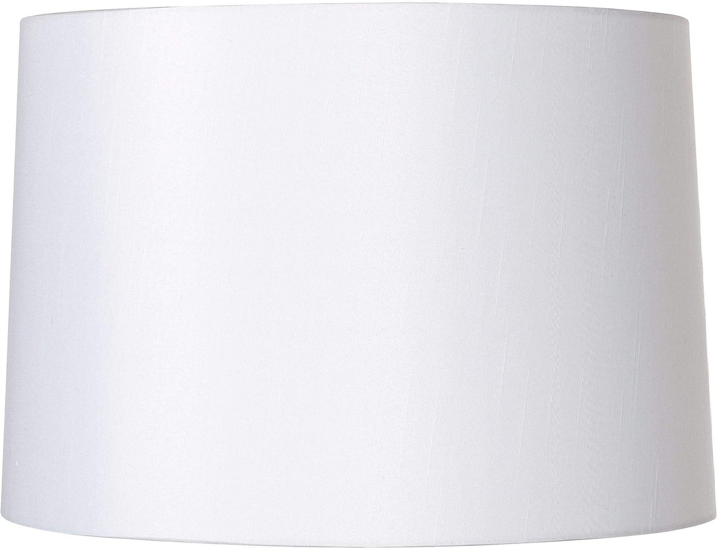 White Fabric Large Hardback Lamp Shade for Elegant Lighting
