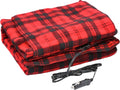 Heated Car Blanket - 12V Electric Fleece Throw for Cars and RVs