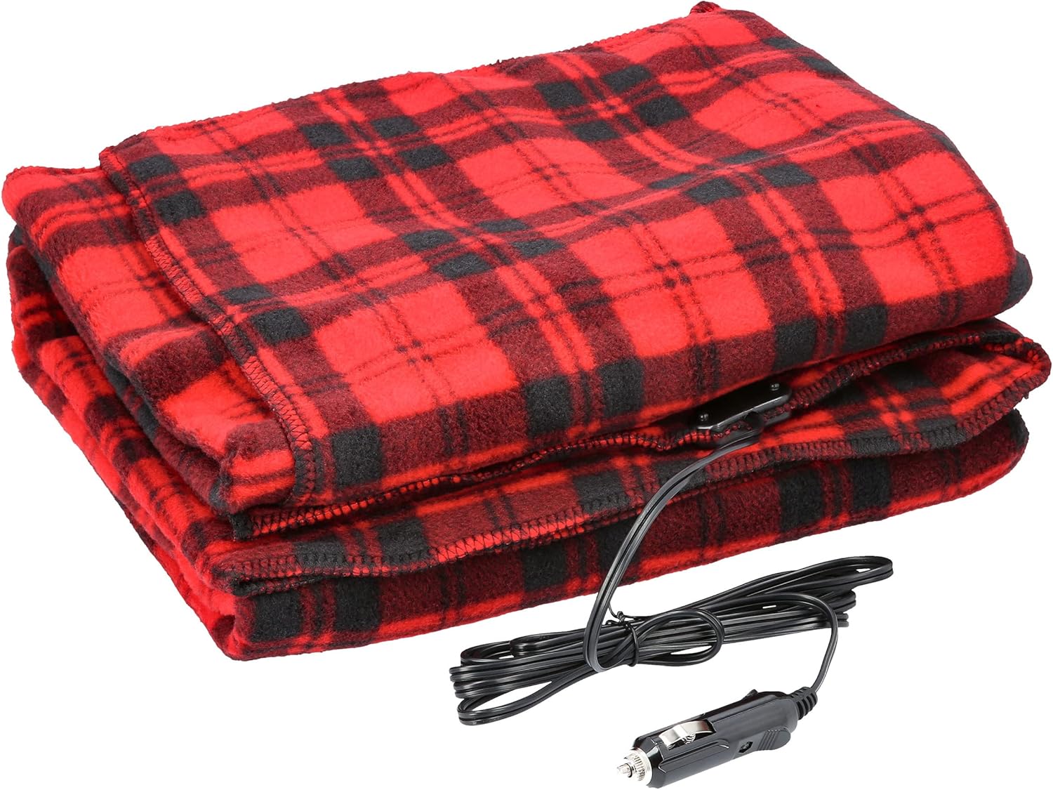 Heated Car Blanket - 12-Volt Electric Blanket for Travel