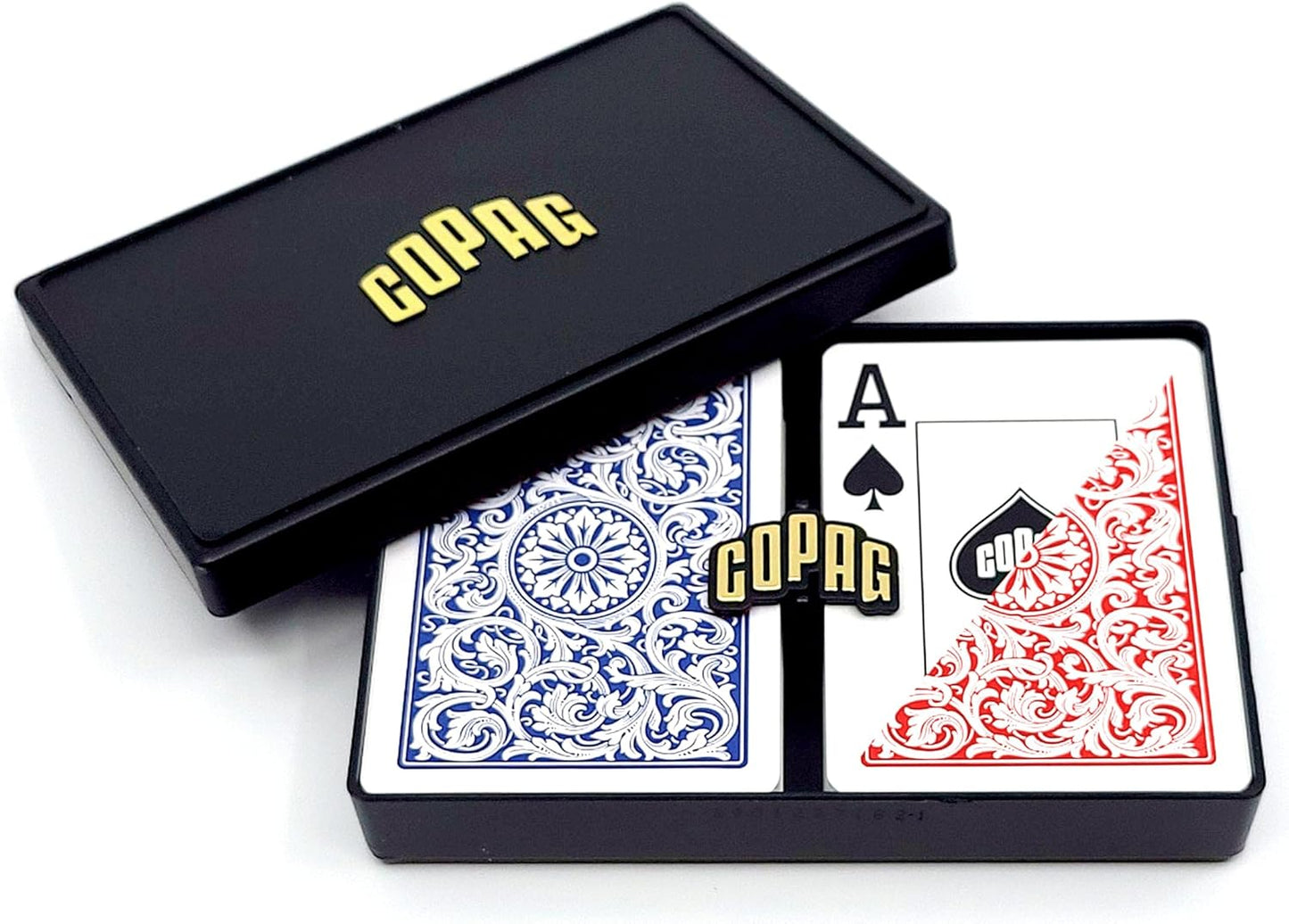 Copag 1546 Design: Durable Plastic Playing Cards