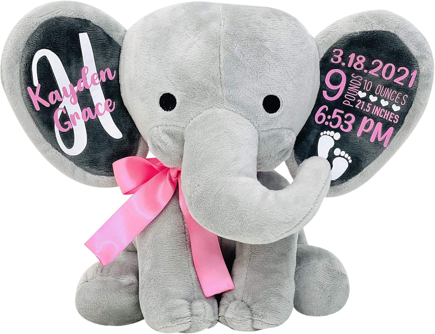 Personalized Stuffed Animal for Baby - Unique Keepsake Gift