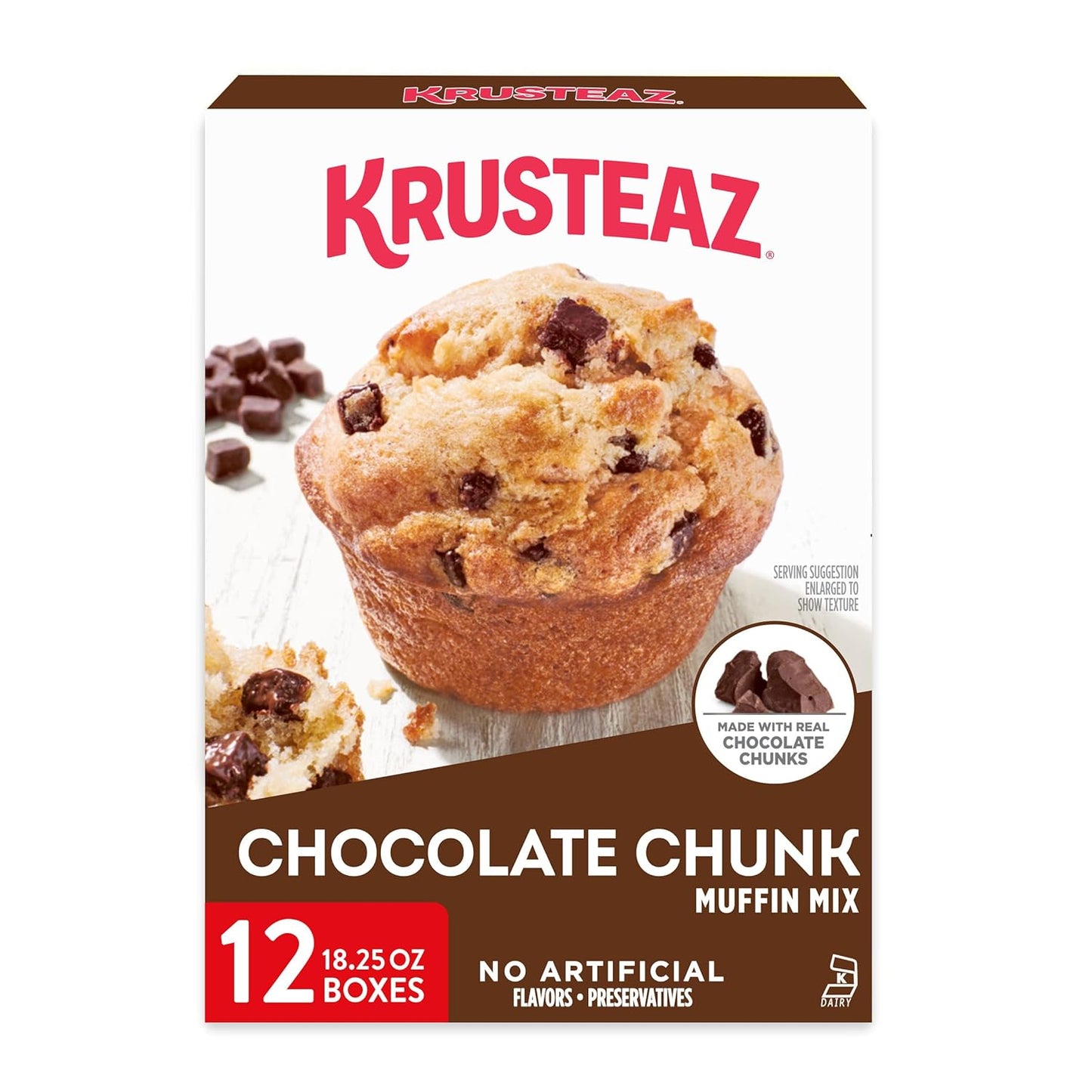 Krusteaz Chocolate Chunk Muffin Mix - Delicious & Easy