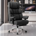 BestGlory Big & Tall Leather Gaming Chair - Ergonomic Reclining Bliss