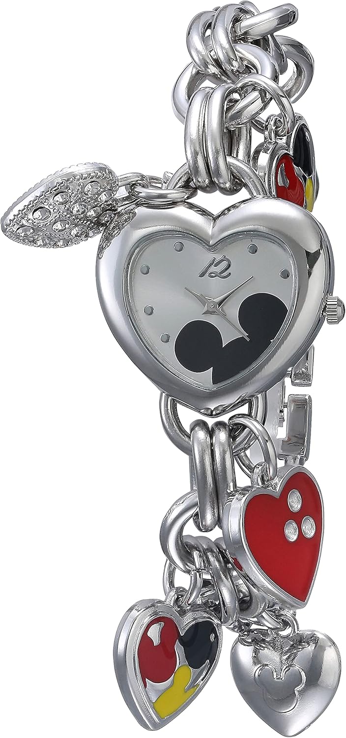 Mickey Mouse Charm Bracelet Watch - Timeless Style!