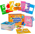 ABC Flash Cards for Toddlers 1-4 - Interactive Phonics & Tracing