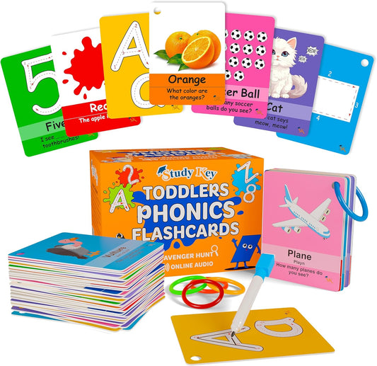 ABC Flash Cards for Toddlers - Fun Learning Phonics Tools