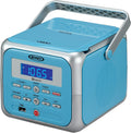 Jensen CD-660 Portable Stereo CD Player Boombox - Bluetooth, USB, FM