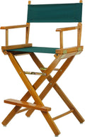 Casual Home 24in Director's Chair Honey Oak Frame - Counter Height
