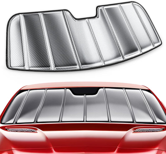 Windshield Sun Shade for Ford F150 2021-2025 Keeps Car Cool