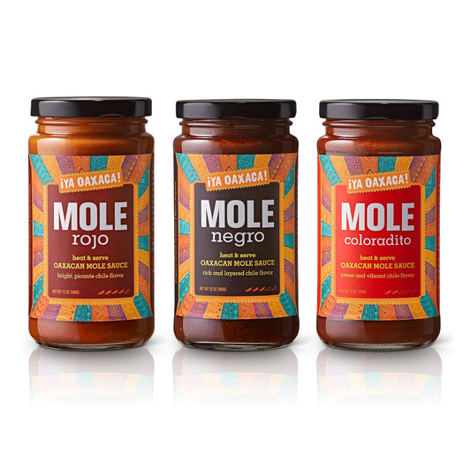 Ya Oaxaca Mole Sauce Variety Pack - Authentic Oaxacan Flavors
