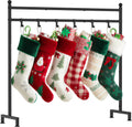 Christmas Stocking Holder Stand with 8 Hook - Freestanding, Heavy Duty