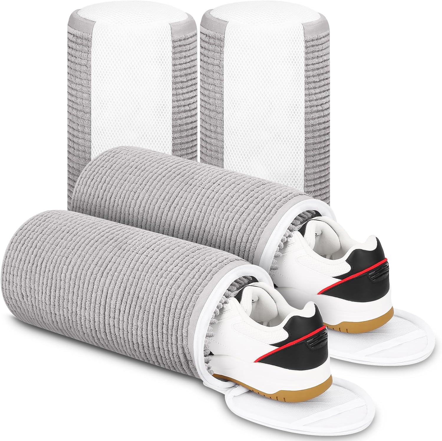 Reusable Shoe Washing Bag - Gentle Clean with Fluffy Fiber Inside