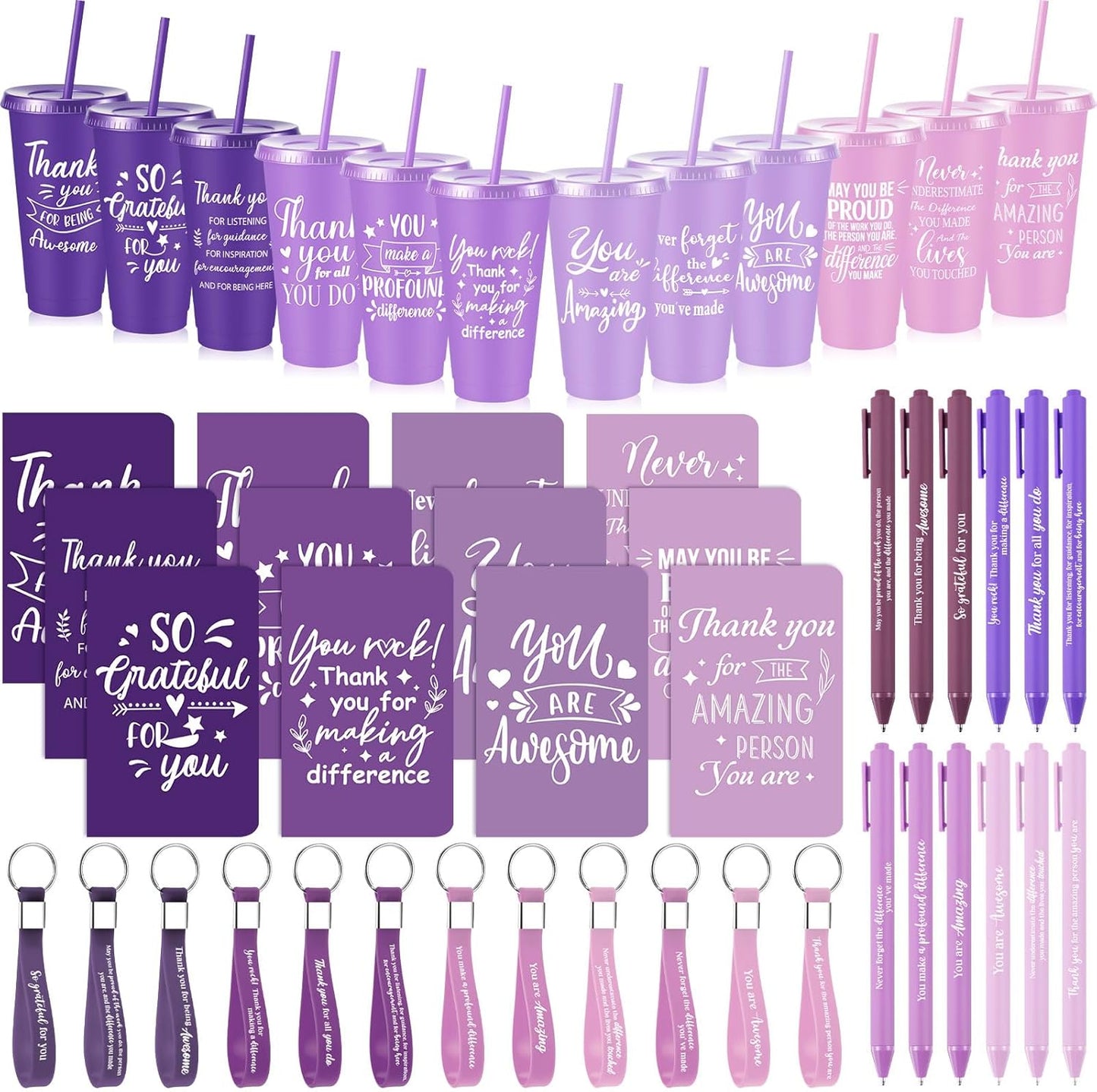 12 Sets Inspirational Appreciation Gifts for Employees and Coworkers