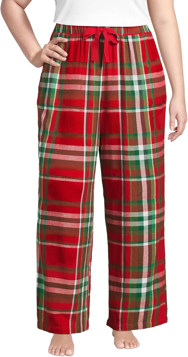 Cozy Women's Print Flannel Pajama Pants for Relaxation