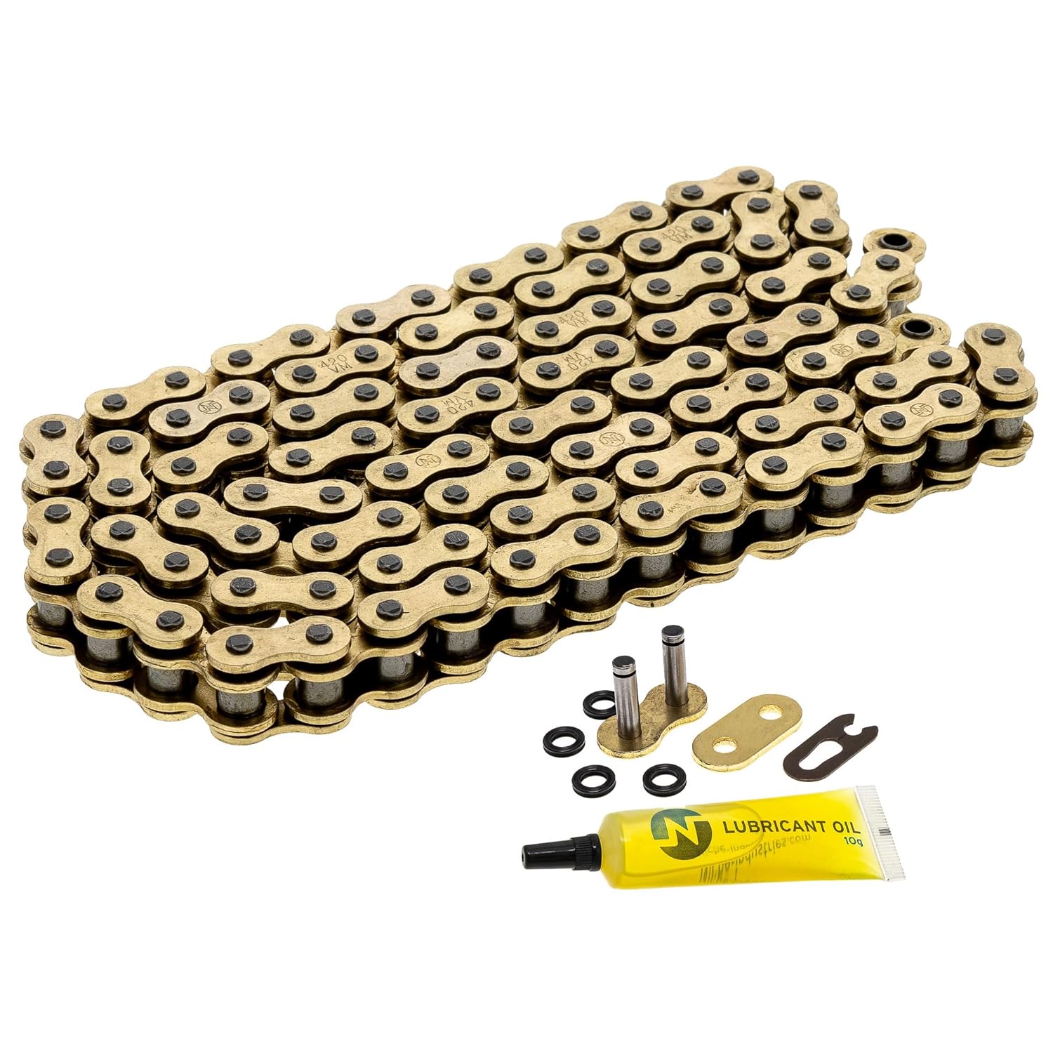 NICHE Gold 420 X-Ring Chain 108 Links for Ultimate Performance