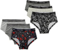 Calvin Klein Boys' Modern Cotton Briefs 6-Pack - Soft, Durable Fit