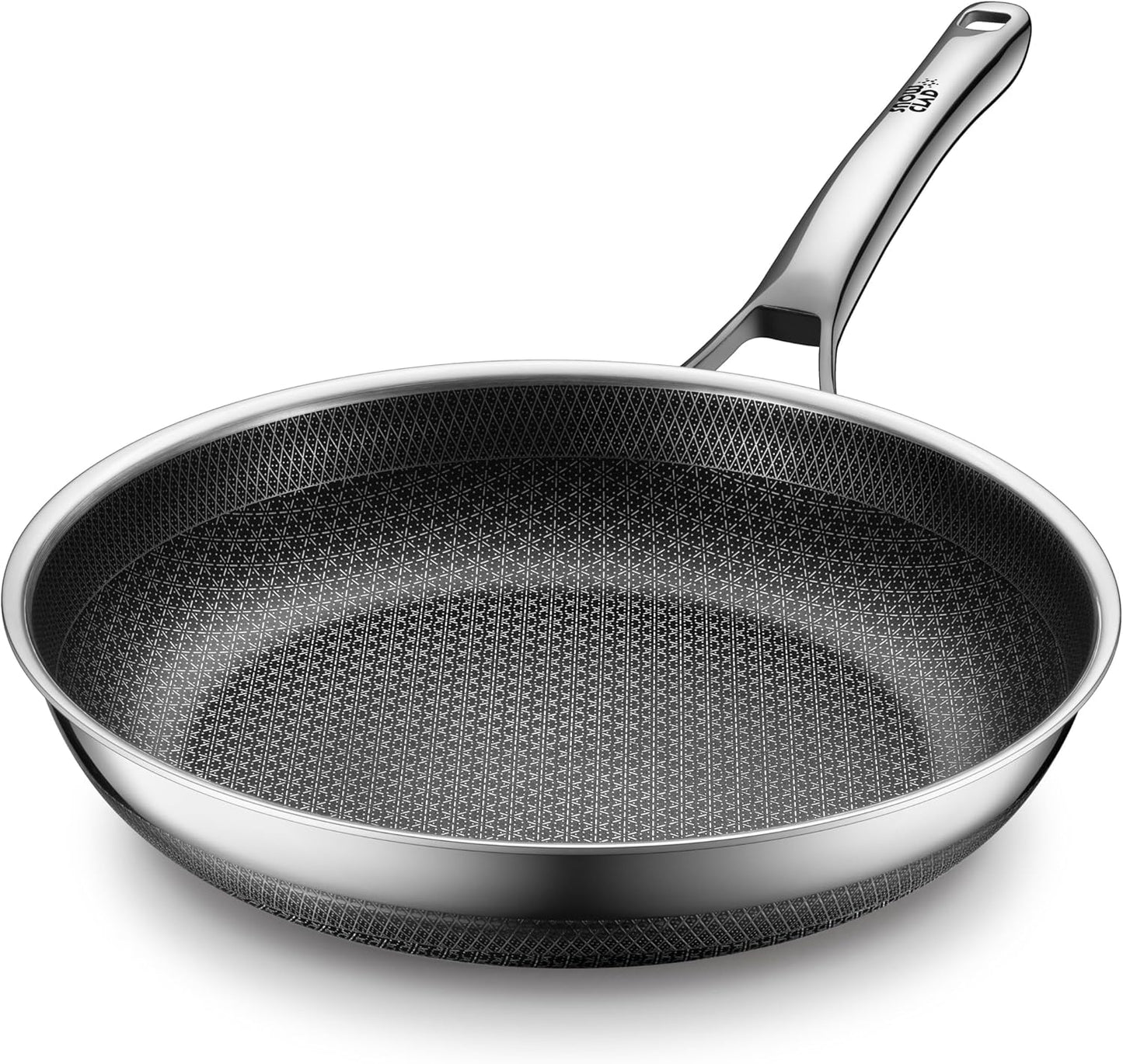 Non Stick Frying Pans with Hybrid Technology for Versatile Cooking