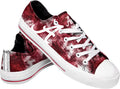 FOCO Women's College Team Logo Canvas Sneakers - Game Day Sparkle