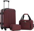Travelers Club Chicago Hardside Expandable Spinner Luggage 3-Piece Set