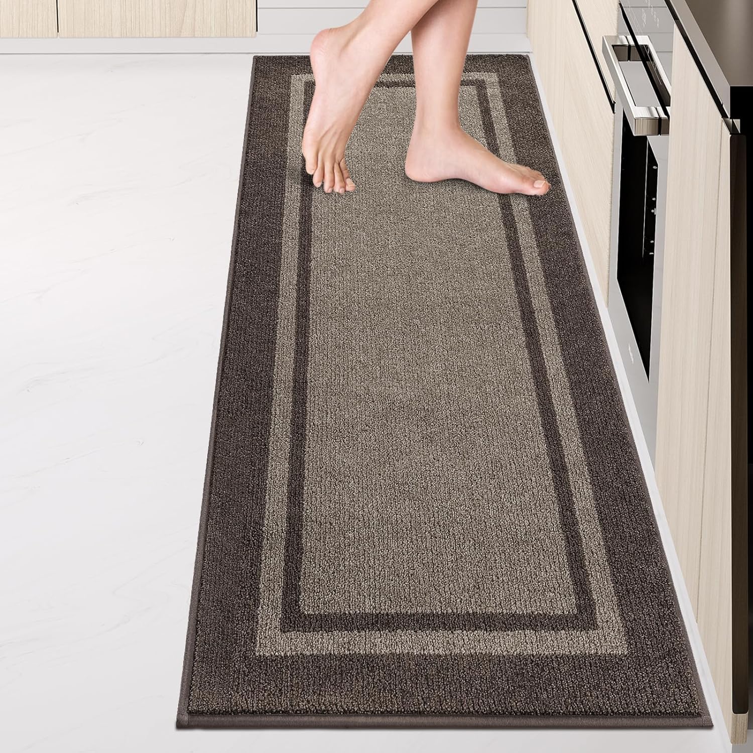 Non-Slip Kitchen Runner Rugs 24in x 84in for Comfort & Safety