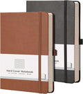 Graph Paper Notebook A5 2 Pack - Thick 120GSM Grid Journal