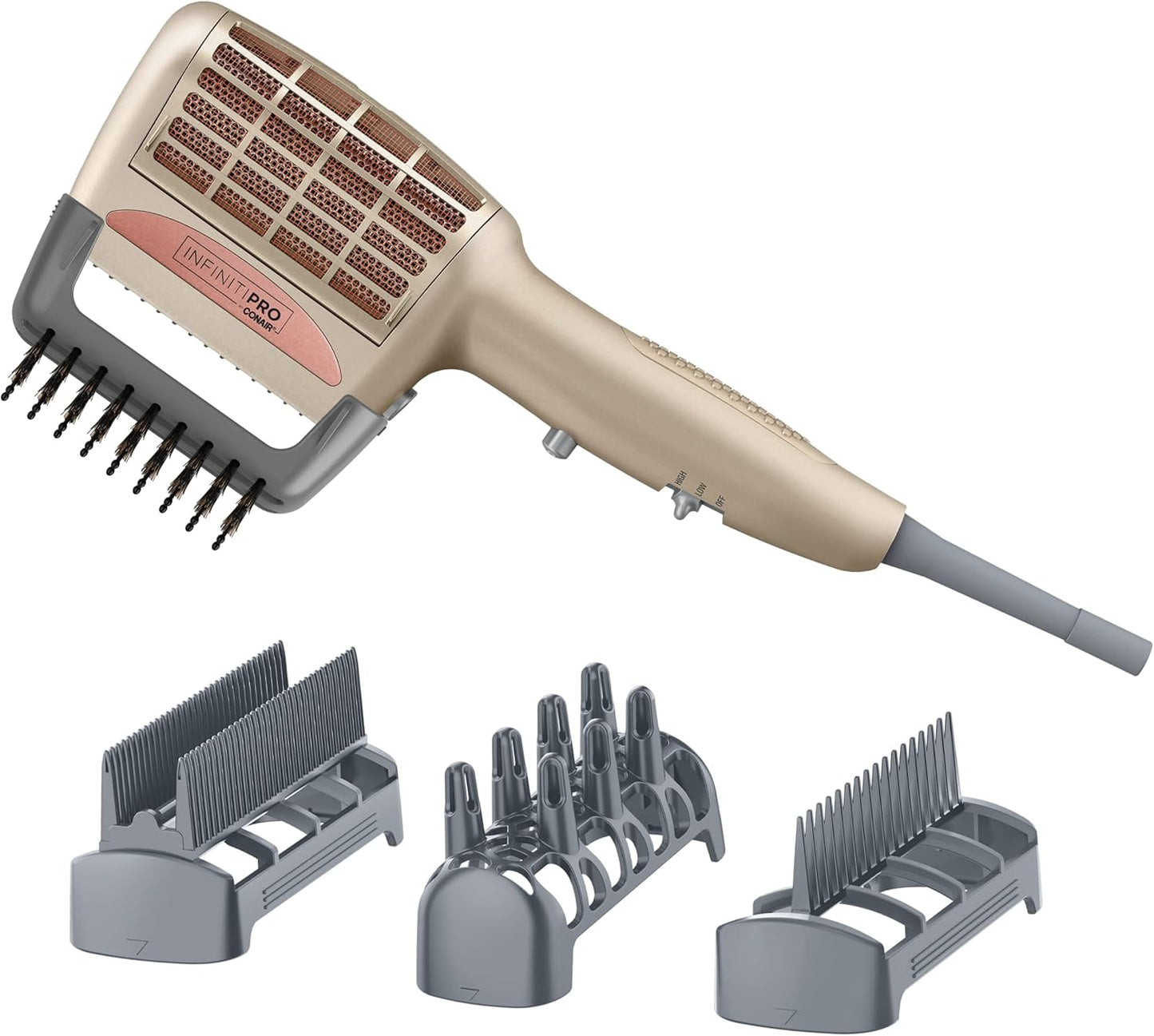 Infinite Frizz-Free Styling Dryer with 4 Attachments